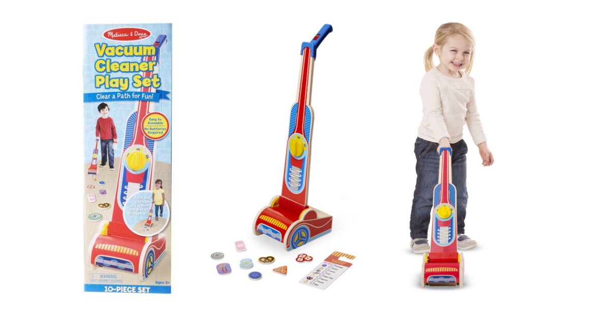 Set De Limpieza Infantil Con Aspiradora De Juguete – Diseño Realista Para Pequeñas Ayudantes